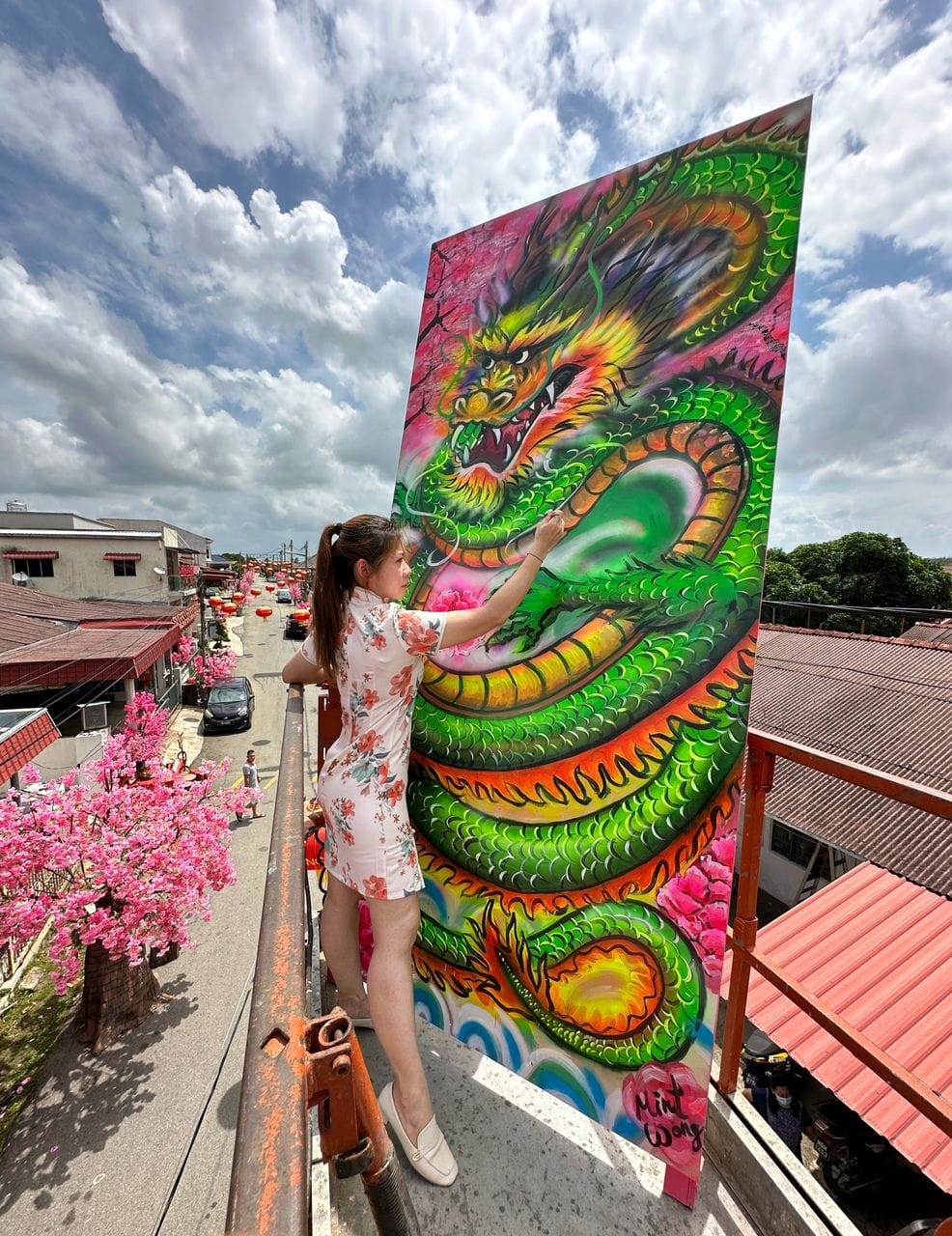 龙年巨幅画作