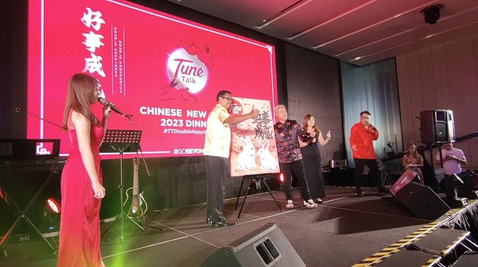 现场绘画表演